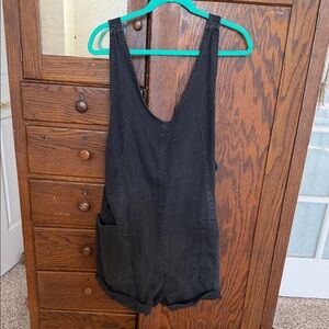 We the free high roller denim overalls